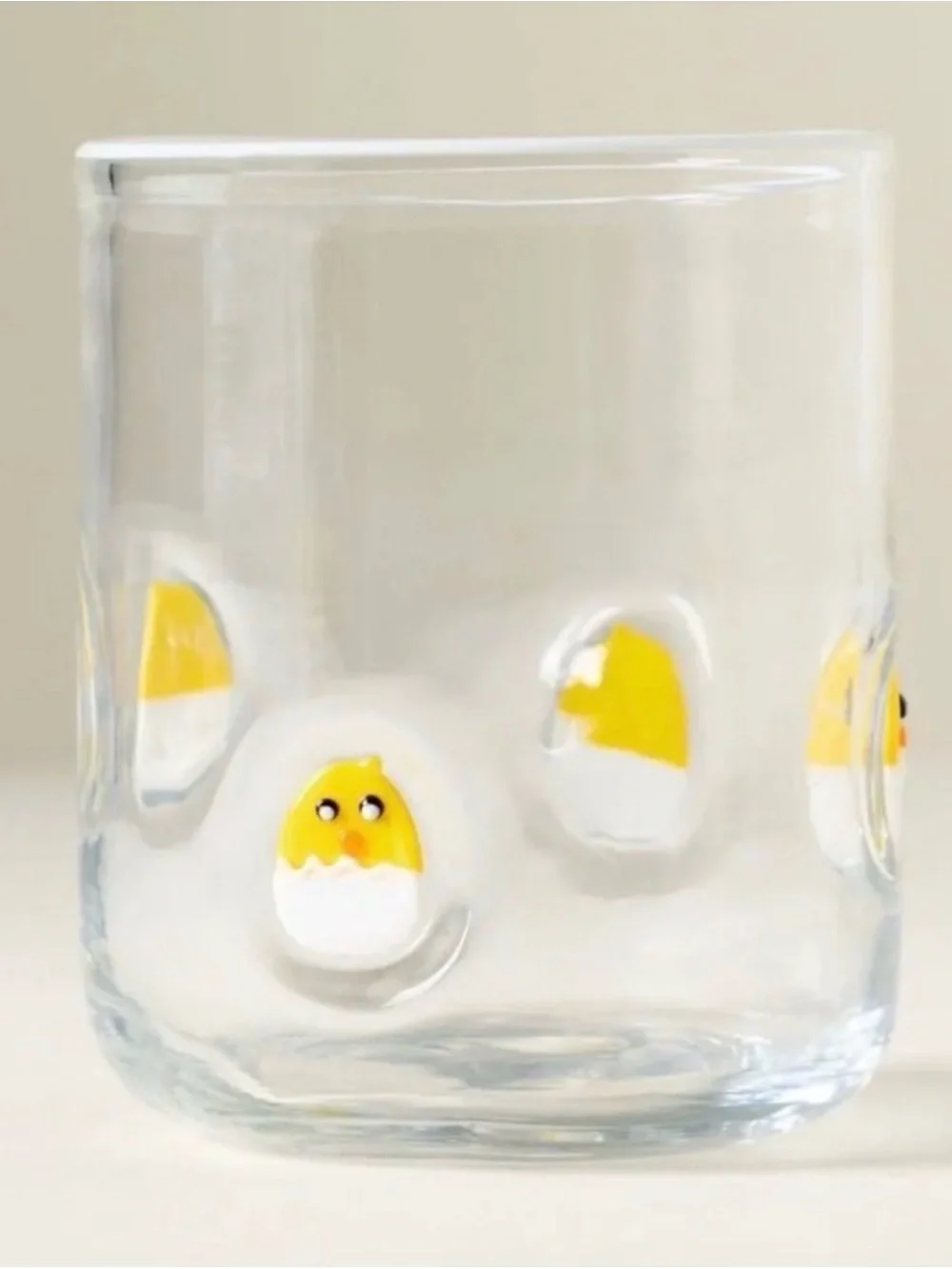 Anthropologie Icon Juice Glass, CHICKIE Chick NIB